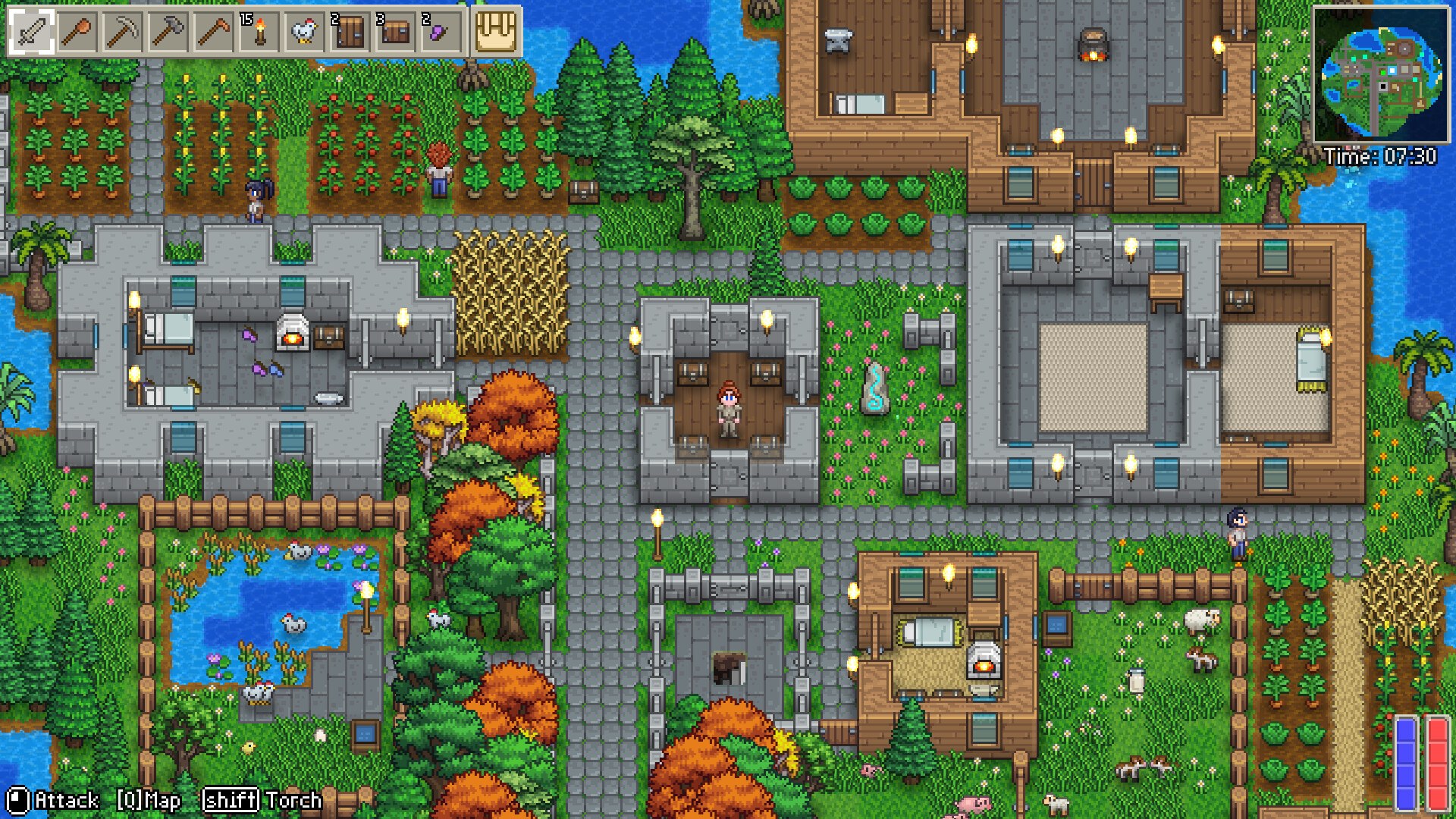 Delverium official screenshot showing gameplay on the supported platform