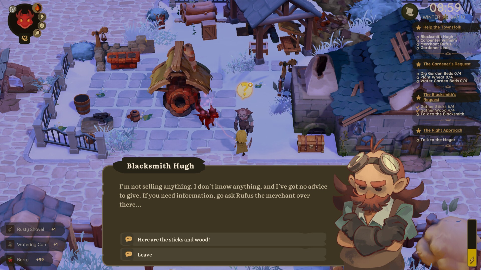 Official screenshot from Dragon Shelter