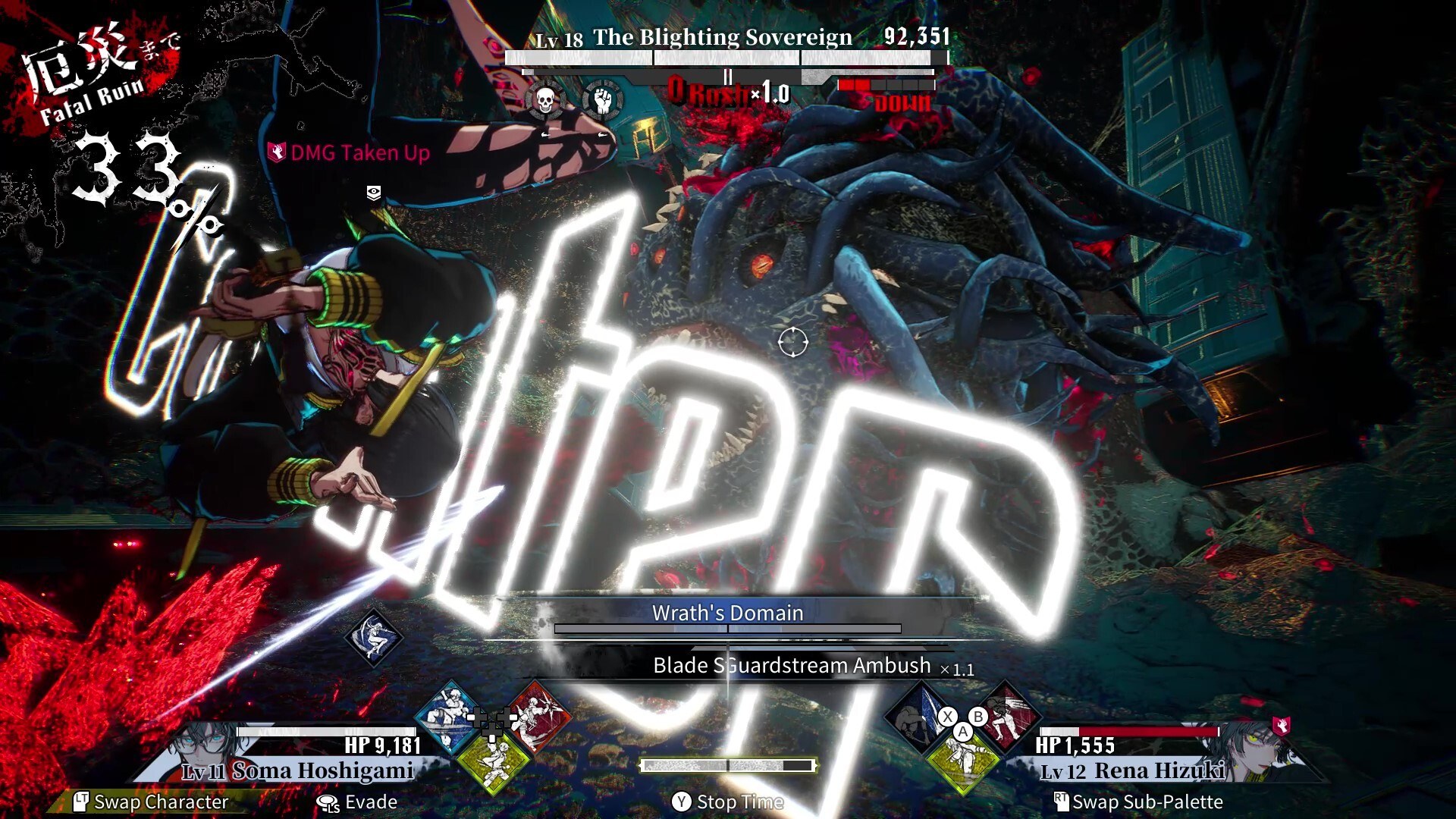 A landed counter in Qliphah in Providence's Shadow
